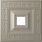 Ekena Millwork Eris Ceiling Medallion (Fits Canopies up to 9 7/8"), 18"W x 18"H x 3 1/2"ID x 1 1/8"P, Pearl White CM18ERPWS - alternate 1
